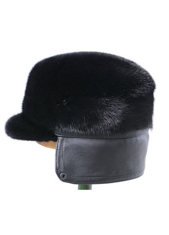 Мужская зимняя норковая кепка с отворотом Меховой Стиль конфедератка (258662308)