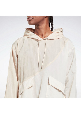 Молочная демисезонная женская куртка ts packable jacket gt3148 Reebok