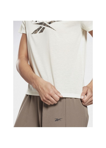Біла демісезон футболка жіноча wor modern safari t clawht h23854 Reebok