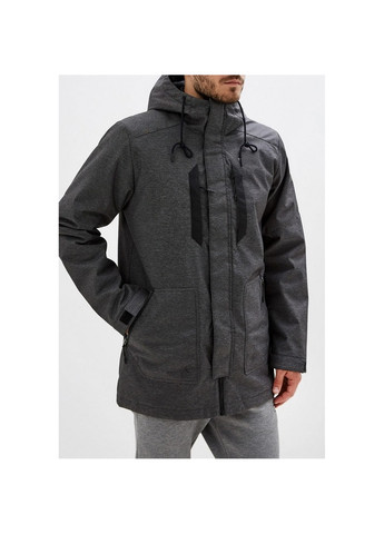 Чорна демісезонна куртка чоловіча pad parka hd3006 Reebok