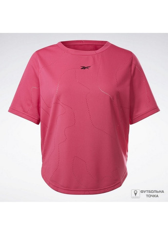 Рожева демісезон футболка жіноча ts ubf perforated t purpnk gs6369 Reebok
