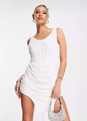 Білий кежуал сукня міні I SAW IT FIRST однотонна