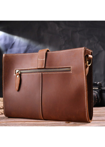 Шкіряна сумка жіноча 17х20х6 см Vintage (258676178)