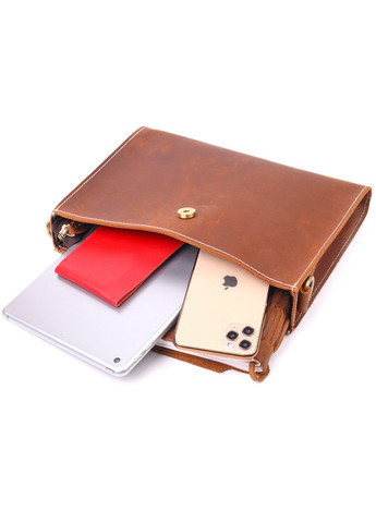 Шкіряна сумка жіноча 17х20х6 см Vintage (258676178)