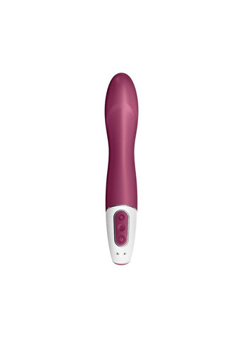 Смарт вибратор точки G Big Heat с функцией подогрева Satisfyer (258676777)