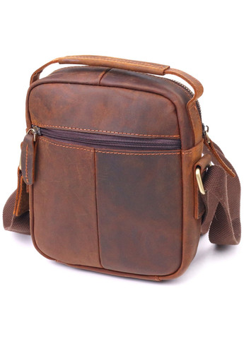 Шкіряна сумка чоловіча 18х20х5 см Vintage (258676192)
