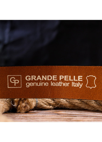 Кожаный ремень мужской 3,8х120 см Grande Pelle (258676541)