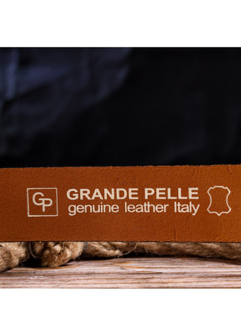 Кожаный ремень мужской 3,8х120 см Grande Pelle (258676533)