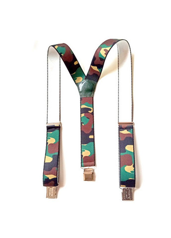 Подтяжки камуфляж лесной Y образные 185х3,5 см GOFIN (258676646)