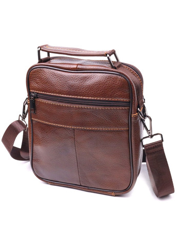 Шкіряна сумка чоловіча 20х23х6 см Vintage (258676174)