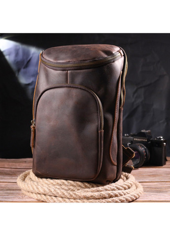 Кожаная сумка мужская 17,5х31х9 см Vintage (258676167)