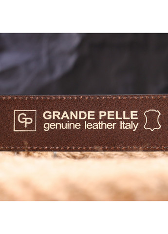 Кожаный ремень мужской 3,8х120 см Grande Pelle (258676524)