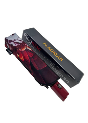 Коралова парасолька-автомат жіноча 98 см Flagman (258676569)