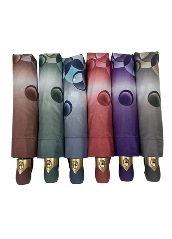 Красный зонт полуавтомат женский 96 см S&L (258676163)