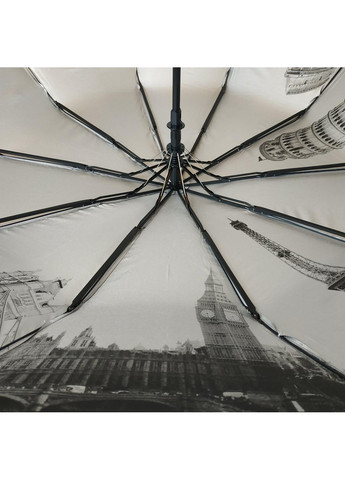 Сіра парасолька напівавтомат жіноча 102 см Bellissima (258676123)