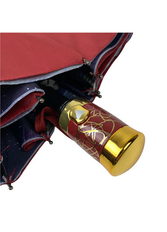 Бордова парасолька напівавтомат жіноча 99 см Bellissima (258676135)