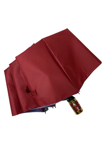 Бордова парасолька напівавтомат жіноча 99 см Bellissima (258676135)
