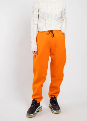 Оранжевые спортивные брюки MSGM (258685224)