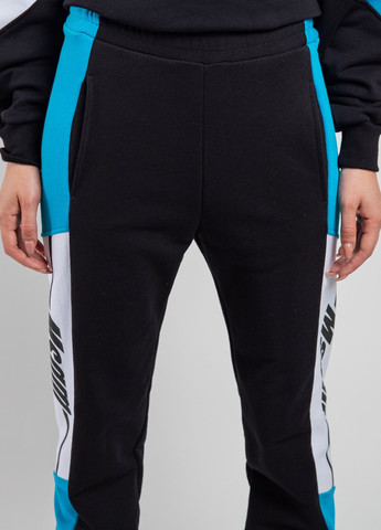 Черные спортивные брюки с лампасами MSGM (258685228)