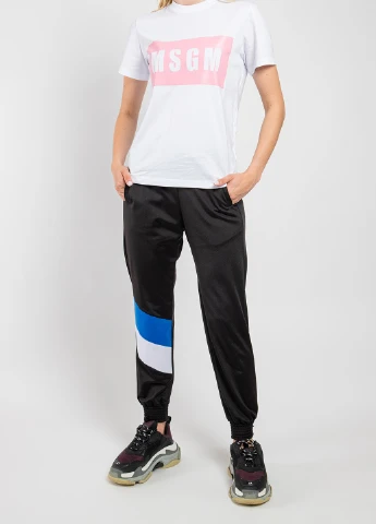 Черные спортивные брюки MSGM (258685249)