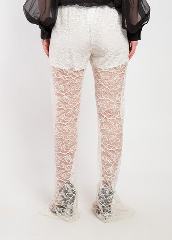Белые кэжуал демисезонные брюки MSGM
