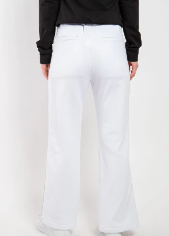 Белые хлопковые спортивные брюки MSGM (258685226)