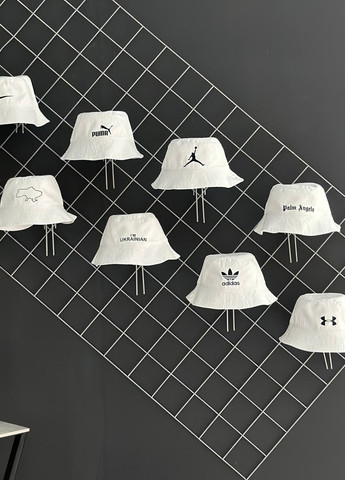 Панама чорна Adidas білий лого Vakko (258682315)