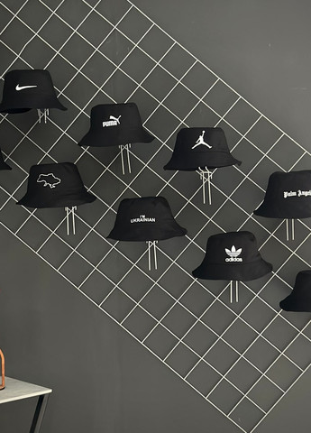 Панама чорна Adidas чорний лого Vakko (258682303)