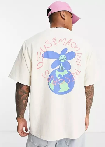 Молочна футболка Asos