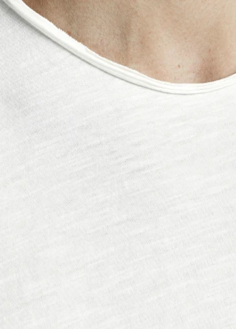 Біла футболка JACK&JONES