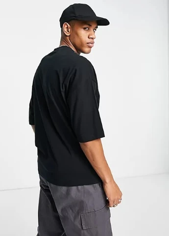 Чорна футболка Asos