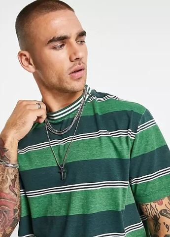 Зелена футболка Asos