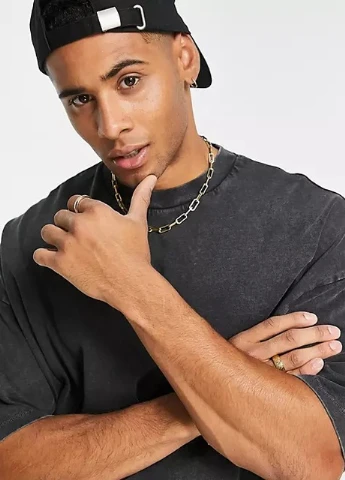 Чорна футболка Asos