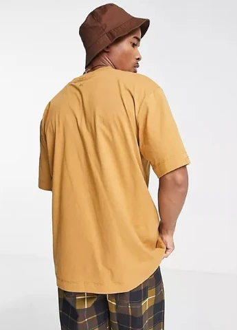 Гірчична футболка Asos