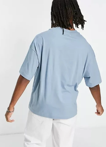 Голубая футболка Topman