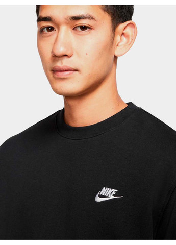 Кофта Nike - крой черный кэжуал - (258691862)