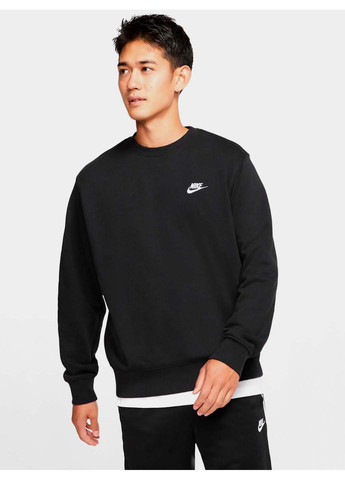 Кофта Nike - крой черный кэжуал - (258691862)