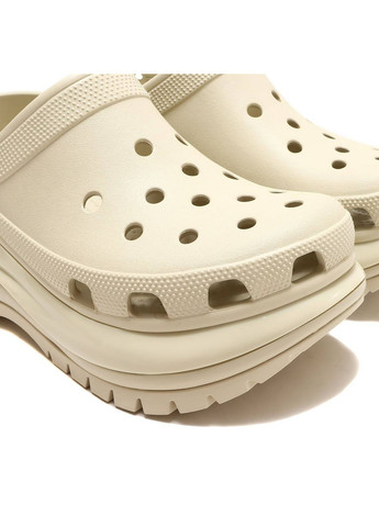 Бежевые сабо кроксы Crocs
