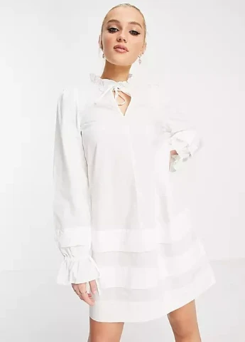 Білий сукня Monki