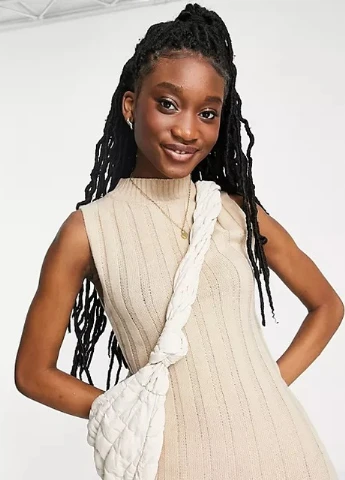 Бежева сукня Asos