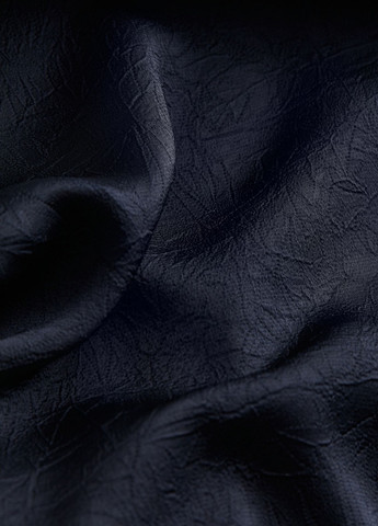 Темно-синее коктейльное платье H&M однотонное