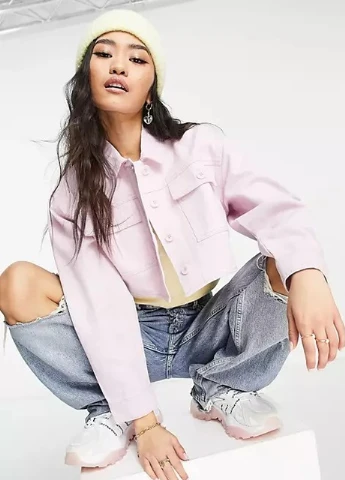 Сиреневый женский жакет Miss Selfridge -