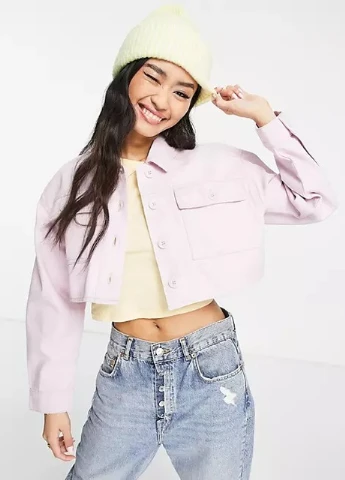 Сиреневый женский жакет Miss Selfridge -