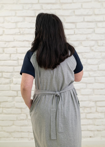 Легкий женский халат двухцветный V.O.G. (258722552)