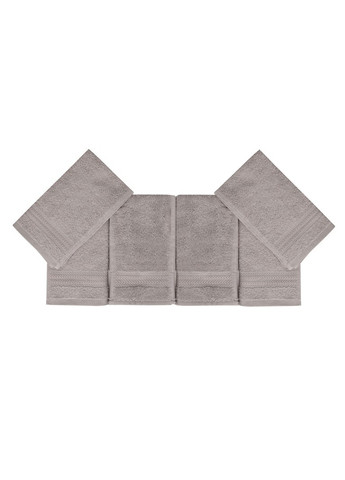 TURComFor набор кухонных полотенец 50x30 см, 6 шт. серый производство - Турция
