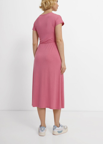 Розовое кэжуал платье luisa Garne однотонное