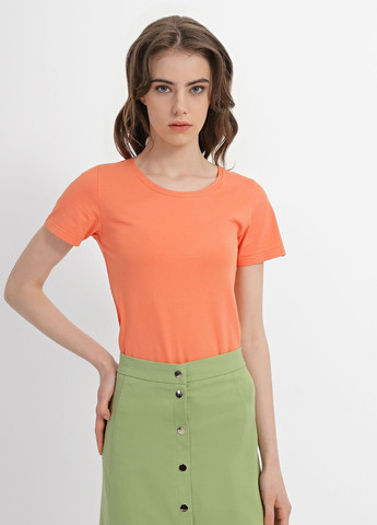 Оранжевая летняя футболка ilana Garne