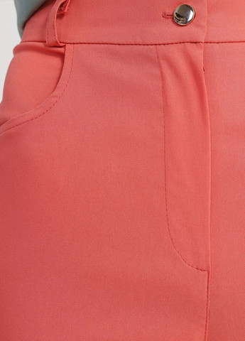 Красные кэжуал демисезонные брюки Garne