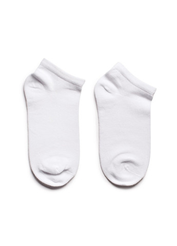 Шкарпетки чоловічі короткі однотонні безшовні дихаючі якісні ORGANIC cotton білі носки 39-41 men's JILL ANTONY (258722937)