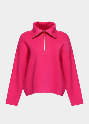 Розовый демисезонный свитер женский Garne